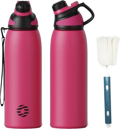 FJbottle Magnetische Isolierflasche 1l magenta