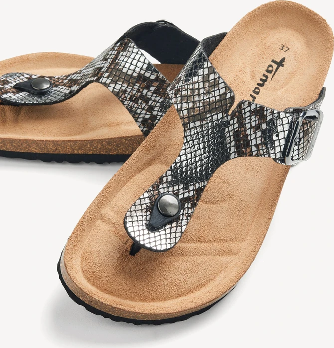 Tamaris Pantolette Footbed Style schwarz (Damen) (1-27522-42-081) – Bild 8