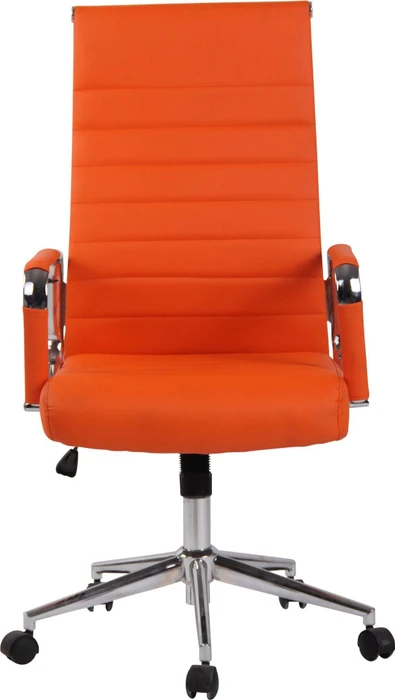 CLP Kolumbus Kunstleder Bürostuhl, orange