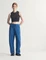 adidas Z.N.E. Woven Trainingshose lang dusky petrol (Damen) Vorschaubild