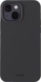 Holdit Silicone Case für Apple iPhone 15 schwarz
