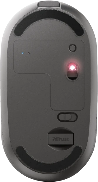 Trust Puck Wireless Mouse schwarz, USB/Bluetooth