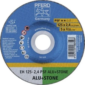 Pferd EH 125-2.4 PSF ALU+STONE Trennscheibe, 125x2.4x22.23mm, 25 Stück