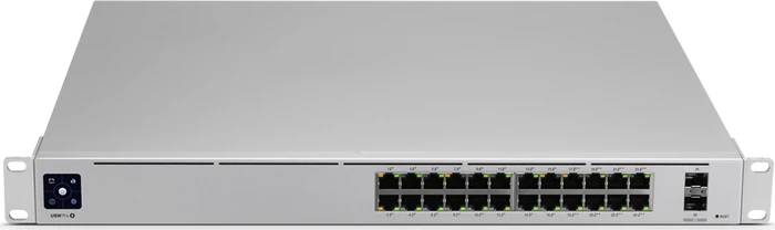 Ubiquiti UniFiSwitch Pro 24 Rackmount Gigabit Managed Switch, 24x RJ-45, 2x SFP+, 400W PoE++