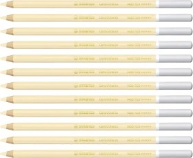 STABILO CarbOthello Kreidestift elfenbein, 12er-Pack