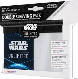 Gamegenic Star Wars: Unlimited - Double Sleeving Pack blau, 120 Stück