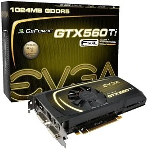 EVGA GeForce GTX 560 Ti FPB, 1GB GDDR5, 2x DVI, Mini HDMI