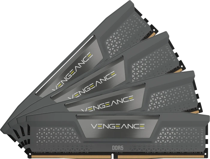Corsair Vengeance grau UDIMM 96GB Kit, DDR5-6000, CL36-44-44-96