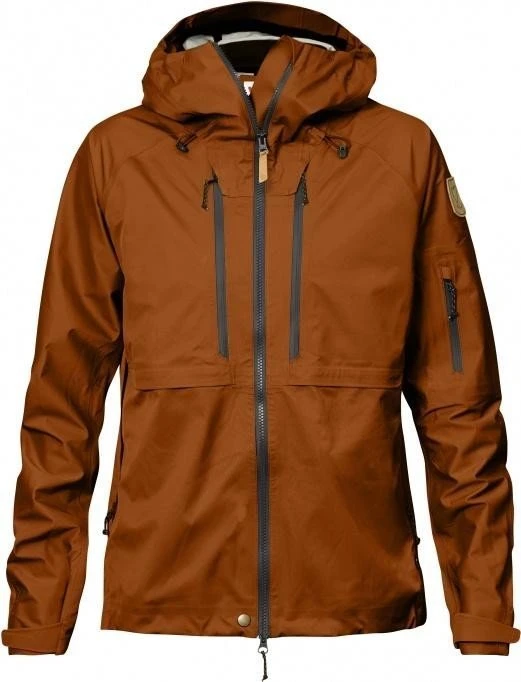 Fjällräven Keb Eco-Shell Funktionsjacke autumn leaf (Damen)