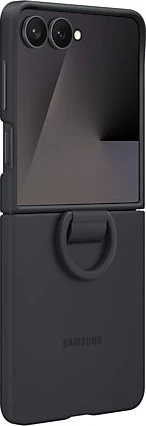 Samsung Silicone Ring Case für Galaxy Z Flip7 schwarz