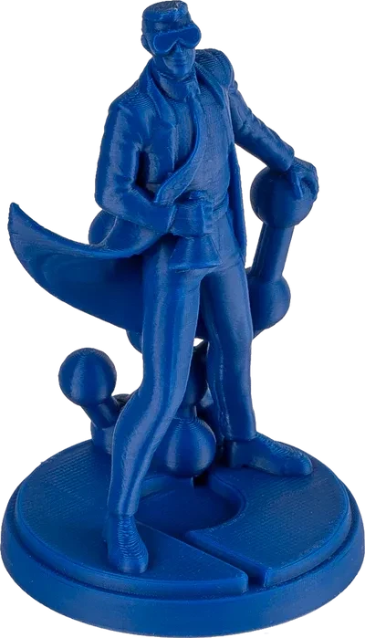 Polymaker PolyLite PLA Pro, blau, Spule, 1.75mm, 1.00kg