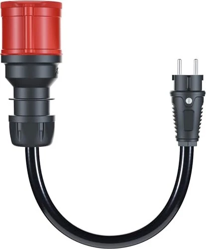 go-e Adapter Gemini flex 22 kW auf Haushaltssteckdose