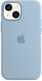 Apple Silikon Case mit MagSafe für iPhone 13 Mini dunstblau