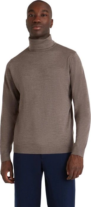 Falke Basic Apparel Rollkragen Pullover walnut mel (Herren)