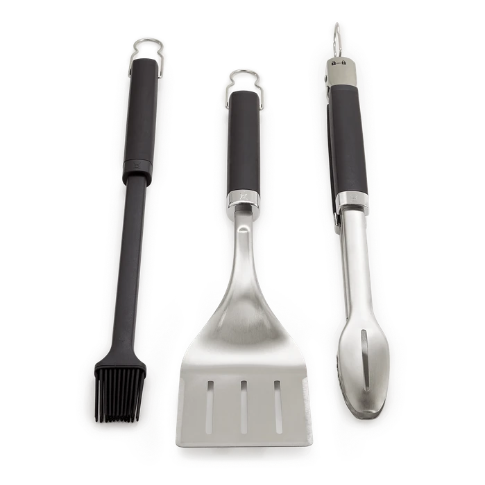 Weber Precision Grillbesteck-Set, 3-tlg.