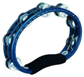 Meinl Hand Held Traditional ABS Tambourine Aluminium Blue