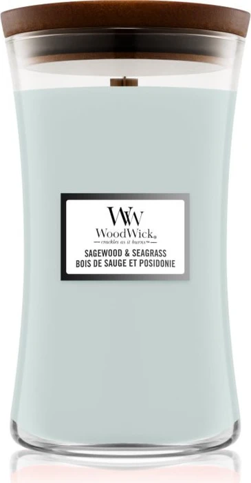 WoodWick Sagewood & Seagrass Duftkerze, 609.5g