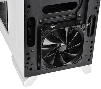 Thermaltake Chaser A31 Snow Edition, Acrylfenster