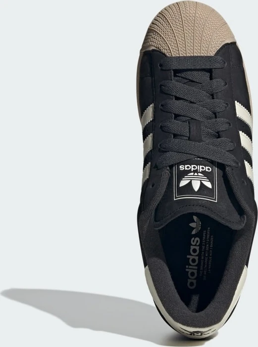 adidas Superstar II core black/off white/stone khaki