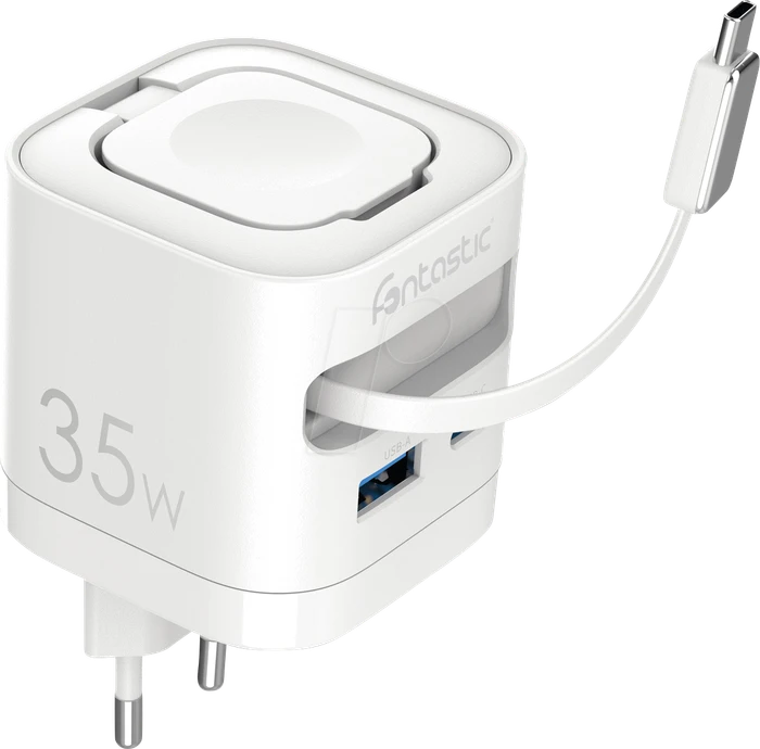 Fontastic Netzteil QiZap GaN 35W weiß