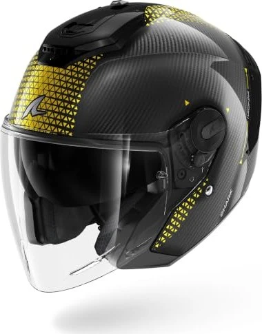 Shark RS Jet Full Carbon Ikonik schwarz/gold