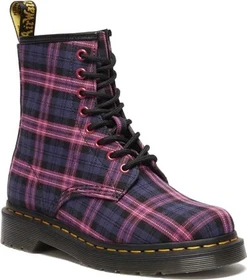 Dr. Martens 1460 Tartan Lace Up Boots pink multi (Damen)