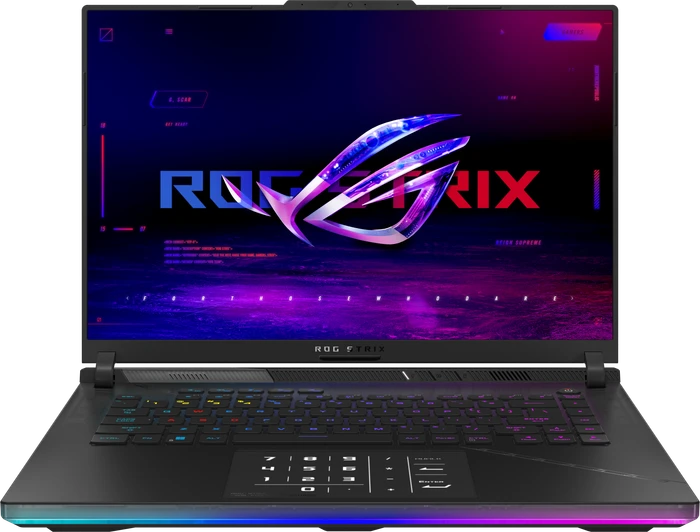 ASUS ROG Strix Scar 16 (2023) G634JZ-NM045W, Off Black, Core i9-13980HX, 64GB RAM, 4TB SSD, GeForce RTX 4080, DE