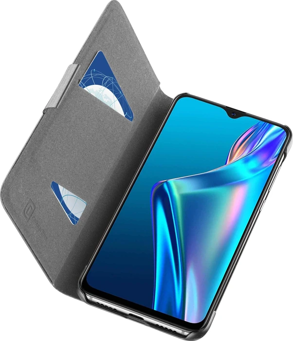 Cellularline Book für Samsung Galaxy A12 schwarz
