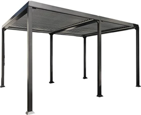 Home Deluxe Cannes Pavillon mit Lamellendach