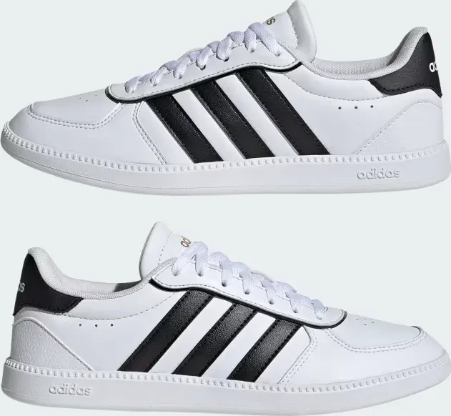 adidas Breaknet Sleek cloud white/core black/gold metallic (Damen)
