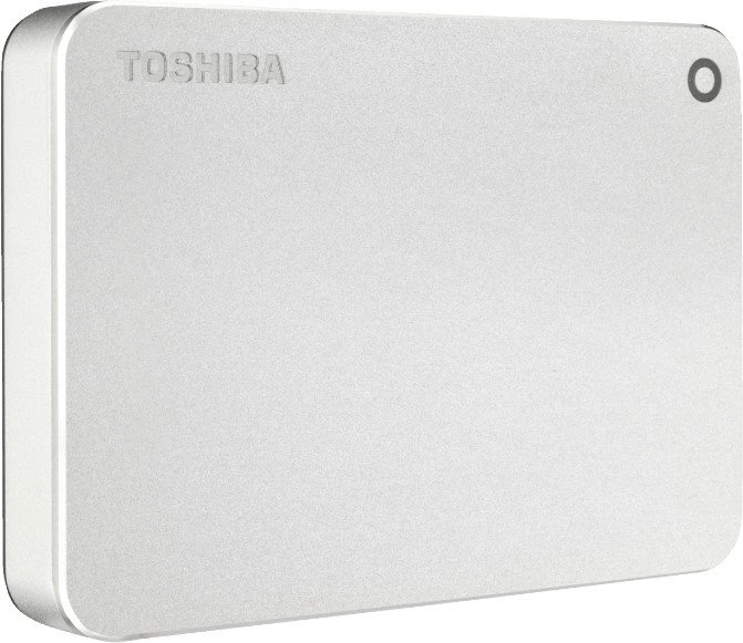 Toshiba Canvio Premium, silver-metallic, 2TB, USB 3.0 Micro-B
