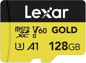 Lexar Professional GOLD R280/W100 128GB Kit, UHS-II U3, A1, Class 10