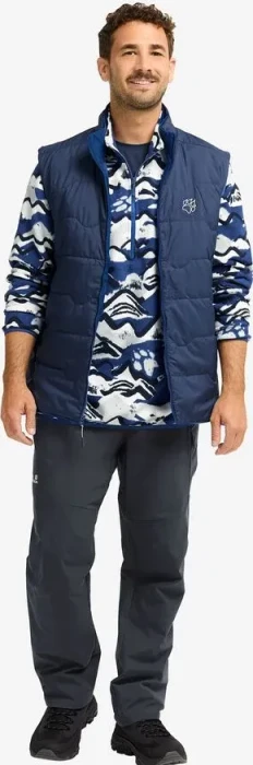 Jack Wolfskin Trail Light Ins 2in1 Funktionsweste blue orchid (Herren)