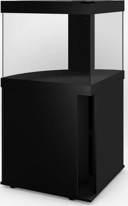 Juwel Trigon 190 LED Aquarium-Set mit Unterschrank, schwarz/schwarz, 190l