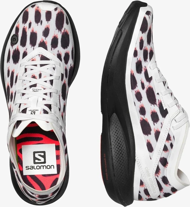 Salomon Phantasm For Ciele nimbus cloud/fiery coral/white (Damen)