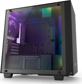 NZXT H400i schwarz, Glasfenster