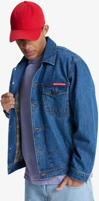 Quiksilver All Ride Denim Jeansjacke medium blue (Herren)