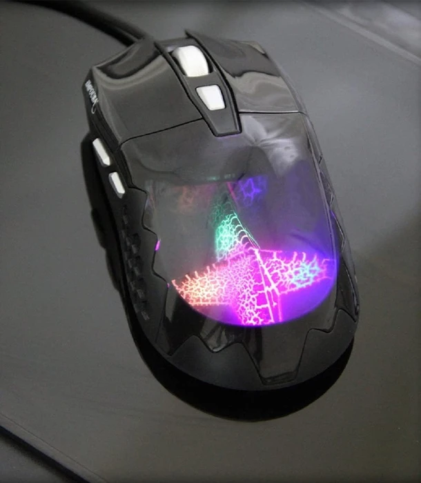 Inca IMG-355GX RGB Gaming Mouse schwarz, USB