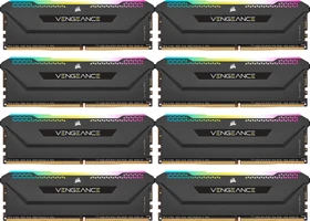 Corsair Vengeance RGB PRO SL schwarz UDIMM 128GB Kit, DDR4-3200, CL16-20-20-38