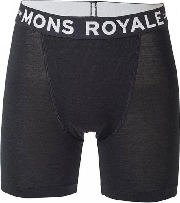 Mons Royale Boxer Briefs schwarz (Herren) – Bild 2 von 2