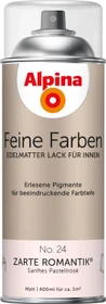 Alpina Farben Feine Farben Sprühlack No. 24 Zarte Romantik innen pastellrosé edelmatt, 400ml