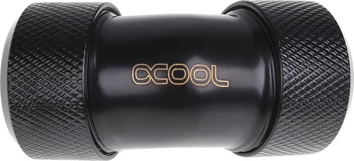 Alphacool Eiszapfen 45° 16mm L-Verbinder für Rohre G1/4", schwarz