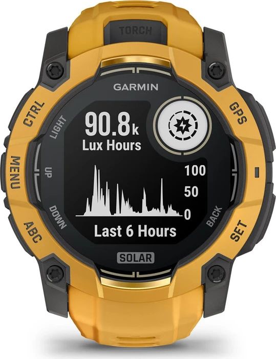 Garmin Instinct 3 Solar 45mm sunburst/grey