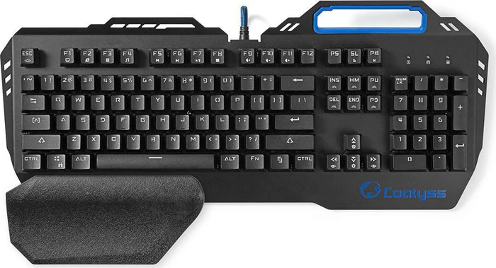 Nedis Coatyss Mechanische Gaming Tastatur, LEDs RGB, Gaote Outemu BLUE, USB, US