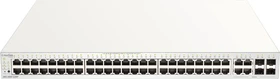 D-Link Nuclias DBS-2000 Rackmount Gigabit Managed Switch, 48x RJ-45, 4x RJ-45/SFP, 370W PoE+ (DBS-2000-52MP)