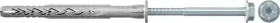 fischer SXRL 8x140 FUS Schrauben/Dübel-Sortiment, 50 Stück