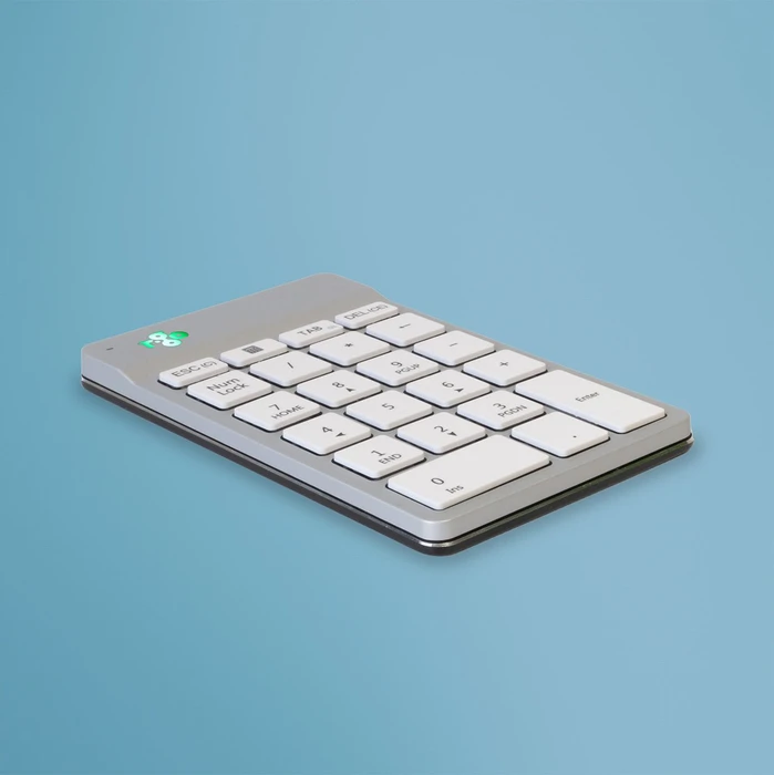R-Go Numpad Break Wireless, weiß/silber, Bluetooth (RGOCONMWLWH) – Bild 2 von 3