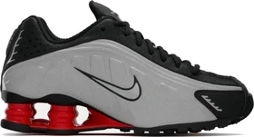 Nike Shox R4 black/light crimson/metallic silver (Damen)