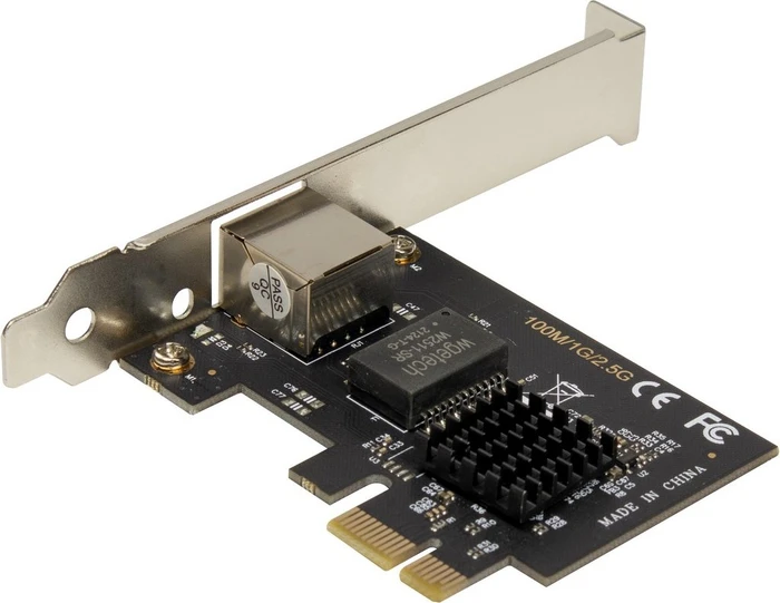 Inter-Tech Argus ST-7266 2.5G LAN-Adapter, 1x RJ-45, PCIe 2.1 x1
