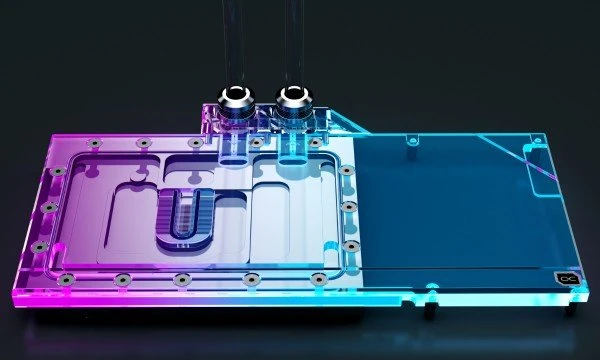 Alphacool Eisblock Aurora Acryl GPX-N RTX 3090 Ti FTW3 Ultra mit Backplate